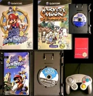 Nintendo GameCube Super Mario Sunshine Harvest Moon Bundle w/ Controller, Memory