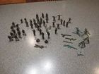 VINTAGE MARX ARMY TRAINING CENTER PLAYSET SOLDIERS 45MM