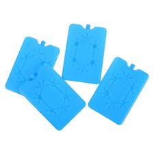 4 Pcs Ice Packs for Coolers Lunch Boxes Package Picnic Backpack Accessories