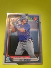 JOSH RIVERA 2024 1ST BOWMAN CHROME  #BCP-115 CUBS S.S