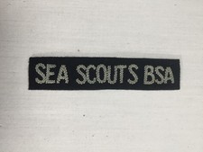 Sea Scouts BSA program strip metal 1 BSA Activity Patch