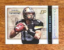 Drew Brees 2015 Contenders Draft Old School Colors New Orleans Saints