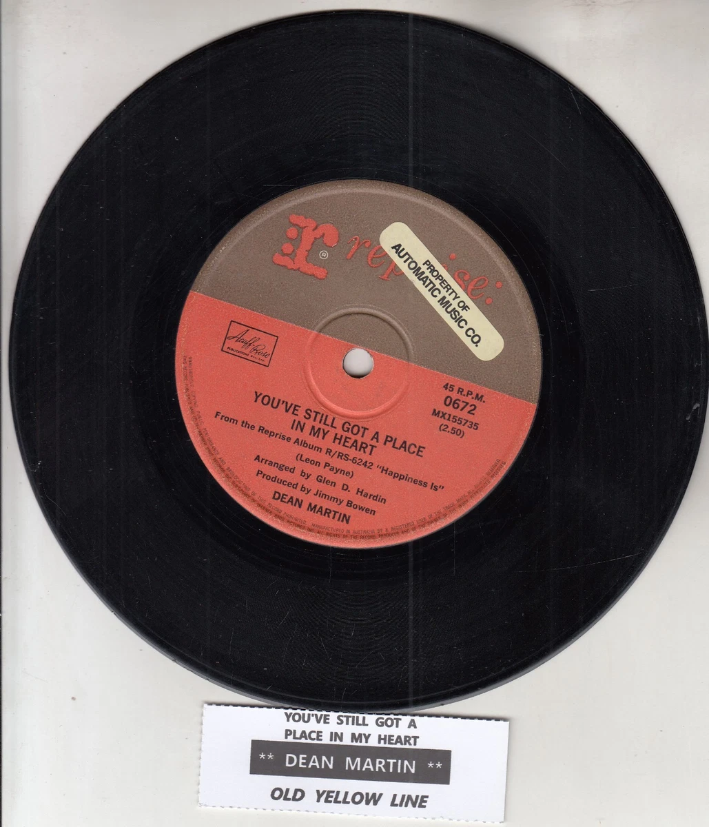 Dean Martin 45 RPM Speed Vinyl Records for sale | Shop with