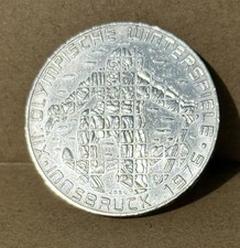 Austria 100 Schilling Winter Olympics Innsbruck 1974 UNC