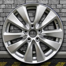 Full Face Silver Gray Sparkle Oem Wheel For 2011-2012 Honda Accord - 17x7.5