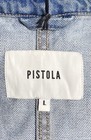 Pistola Women's Blue Grover S/S Field Suit Denim Jumpsuit Distressed NWT Sz L — photo 3