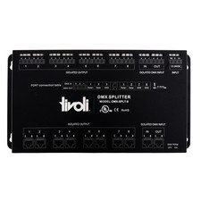 TIVOLI LIGHTING DMX-SPLT-8 DMX SPLITTER, 8-CHANNEL, RJ45/HARDWIRE, DMX512/RS232