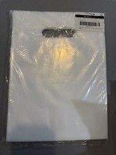 Clear Bags With Handles 100 Count 9 X 12 New