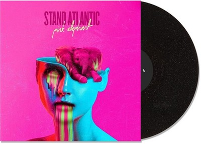 Stand Atlantic - Pink Elephant - Black Glitter [New Vinyl LP] Explicit, Black, C