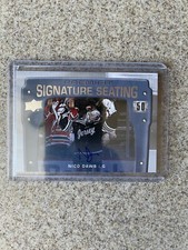 2021-22 UD PREMIER NICO DAWS SIGNATURE SEATING ROOKIE AUTO