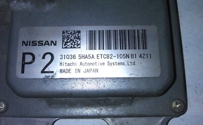 31036 5HA5A tcm transmission computer 2015-2016 Nissan Rogue | eBay