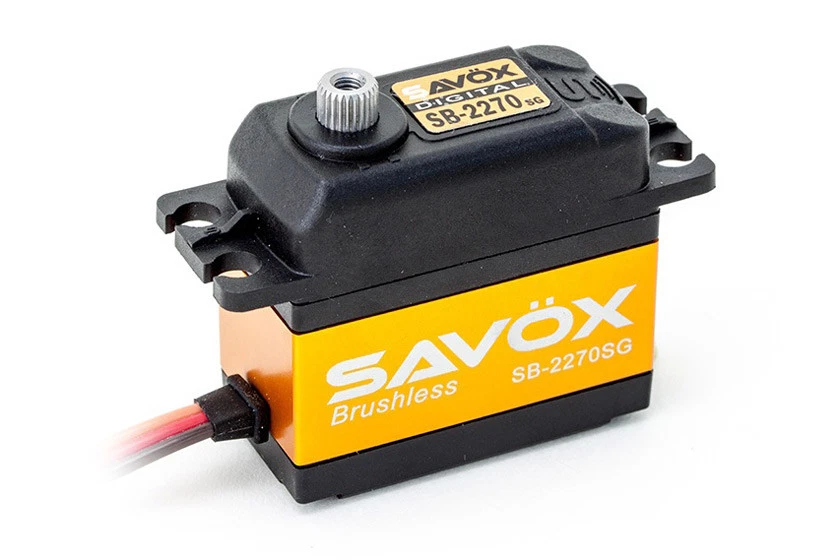 SAVÖX Hochvolt/Brushless Digital-Servo SB-2270SG (32kg/0,12s/7,4V, 25kg/0.15s/6.