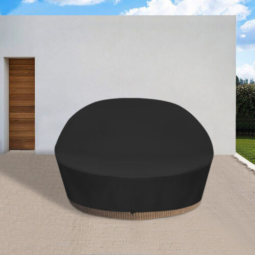 75"Dia x 35"/16”H Outdoor Daybed Cover Round Canopy Sofa Bed Cover Waterproof - Picture 4 of 18