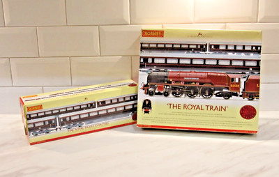 Hornby R2370 Zugpackung ''The Royal Train'' + R4197 Coach Pack - neuwertig verpackt