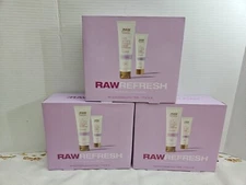 Lot 3 DRY SHAMPOO Raw Sugar Refresh No-Wash Day Hair Perfection Gift Sets NEW