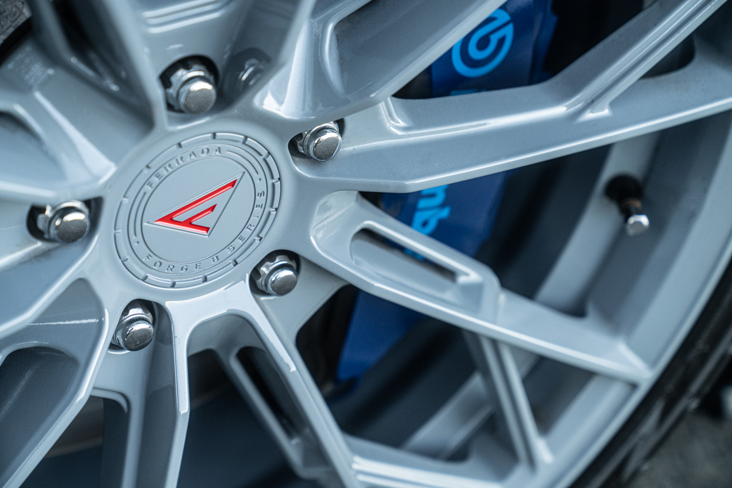 20'' FERRADA FR11 STORM GREY STAGGERED CONCAVE WHEELS FOR AUDI R8 20x9 20x11