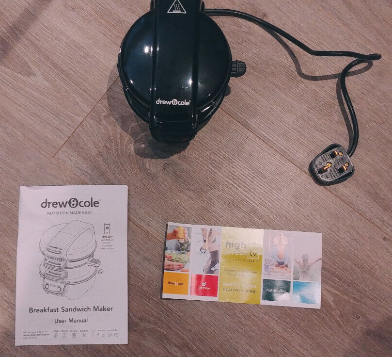 Drew & Cole Electric Breakfast Sandwich Maker for sale online eBay