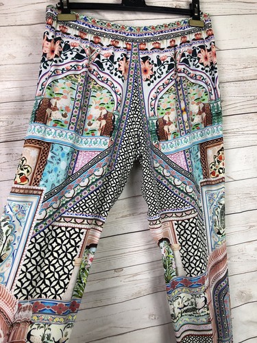 Camilla Sz M / 12 LADY LAKE Drawstring Pant With Ribbing Silk BNWT $549 New - Picture 15 of 17