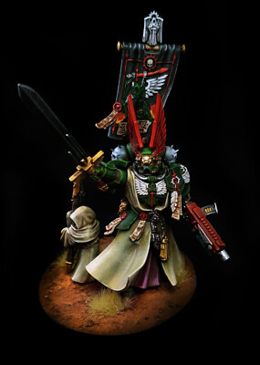 Supreme Grand Master Azrael Commission Superbly Painted Warhammer