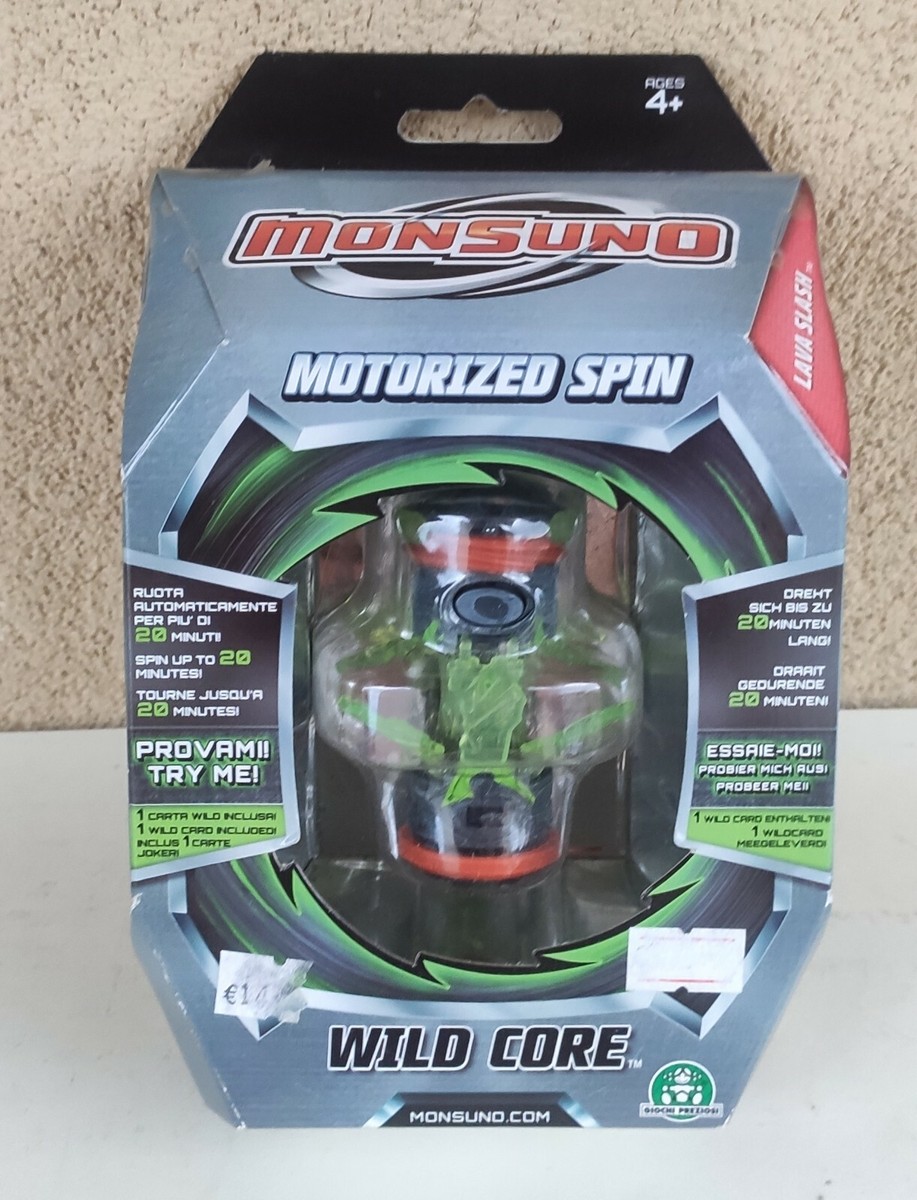 Monsuno Motorized Spin Wild Core Lava Slash Giochi Preziosi New