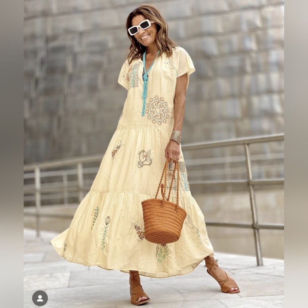 ワンピース andmary Sandra lace dress beige ANDMARY】Sandra lace dress