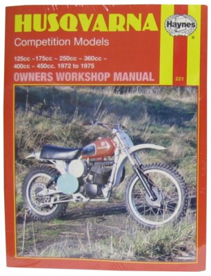 Haynes Werkstatthandbuch für Husqvarna CR 250 1971