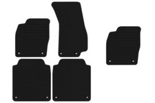 Velours Fußmatten für Audi A8 D5 Lang ab Bj. 2017 NEU Passform SCHWARZ PREM 4+1
