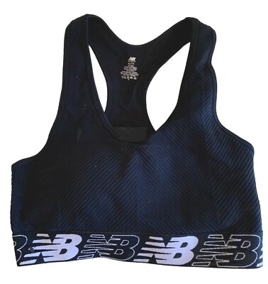 New Balance Black Sports Bra XL