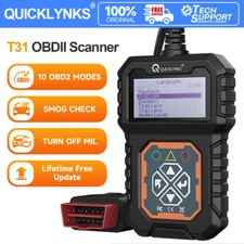 QUICKLYNKS T31 OBD2 Scanner Code Read Engine Diagnostic Vehicle Information Test