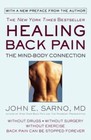 Healing Back Pain: The Mind-Body Connection - Paperback - VERY GOOD