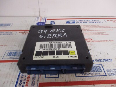  99 SIERRA BODY CONTROL MODULE BCU BCM OEM COMPUTER BOX TESTED CJNK