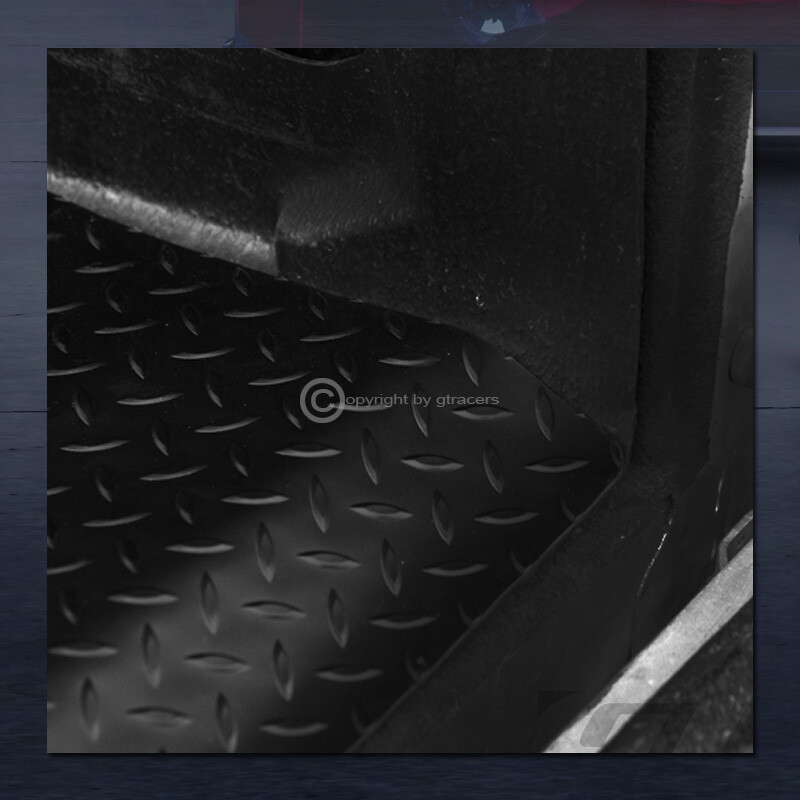 For 19881993 Chevy/GMC C10 CK 6.5' Blk Rubber Diamond Truck Bed Floor