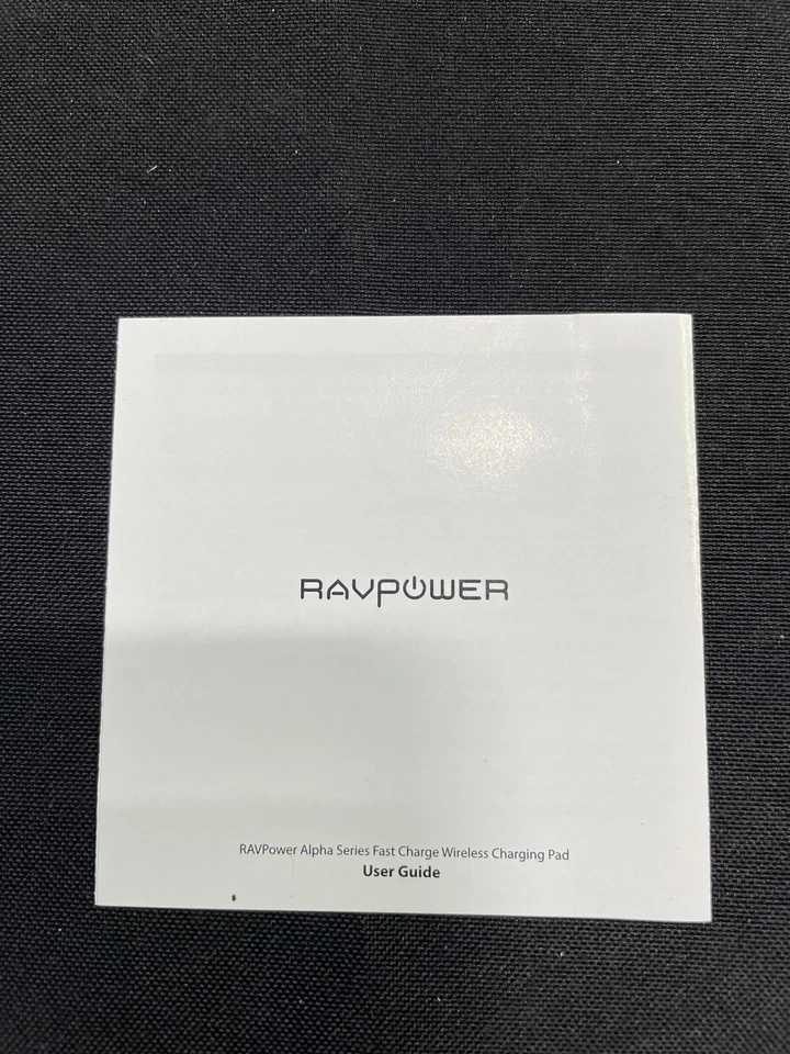 Almohadilla de Carga Rápida Inalámbrica Ravpower Nueva Caja Abierta con Accesorios Foto 4 de 4