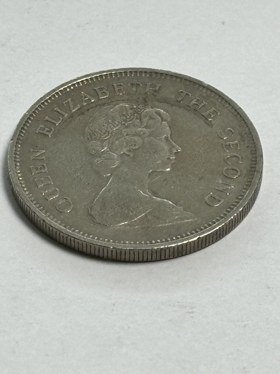 香港　エリザベス　HongKong Dollar Elizabeth Coin 1985 Hong Kong $2 Dollar Two Coin Queen Elizabeth the Second
