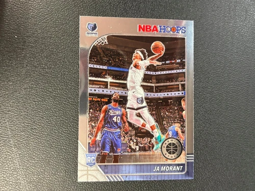 Ja Morant 2019-20 NBA Hoops Premium Rookie RC Memphis Grizzlies C8