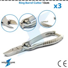 Heavy Duty Thick Toe Nail Clippers Cutter Ring Barrel Locking Ingrown Clippers