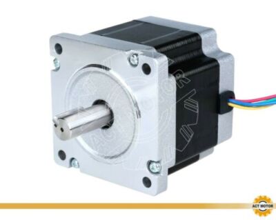 DE Free Nema34 Stepper Motor 4A 78mm 1,8 degree Φ12.7mm 34HS7440D12.7L34J5-25-2