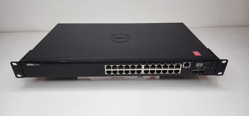 E04W001 Dell N2024 24-Port Gigabit 2x 10GbE SFP+ Ethernet Switch - Picture 4 of 8