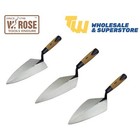 W.Rose Brick Trowels Cork Handle Carbon Steel Heavy Duty Philadelphia London