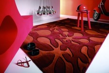 Lars Contzen Teppich Le Pop 653 terra orange 80 x 150 cm Design Teppich 