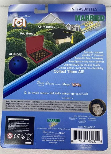 Mego Married with Children Kelly Bundy Action Figure 8 Inch Figure #7985 / 10000 - Picture 6 of 12