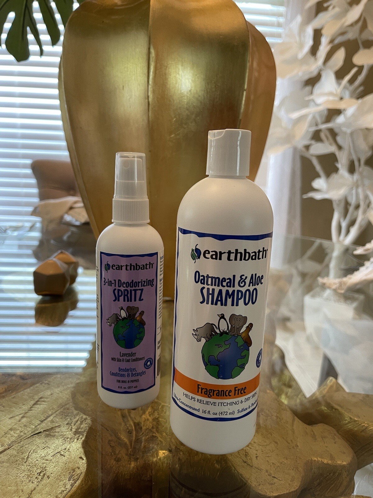 Earthbath Spritz for Puppies & Dogs 8 fl oz (Many Varieties)