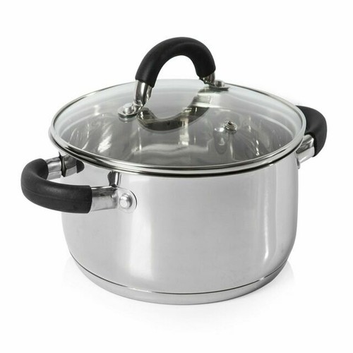 Couvercle Home Ecopoint En Acier Inoxydable 18/10 - Diamètre 22 Cm - Pour Casseroles Et Poêles (Argenté) - 12