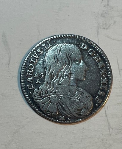 Naples (Italy) - 1688 Silver Carlino - Popular & Nice - Picture 2 of 5