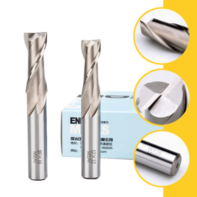 1pc Diametro Frez 2mm Fresa 4 Flauti HSS Fresa 6mm Gambo CNC Router B Codolo Cilindrico Fresa In Metallo Fresa