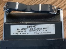 Vintage Graflex Graphic Polaroid Land Camera Back B054456 Cambridge Mass