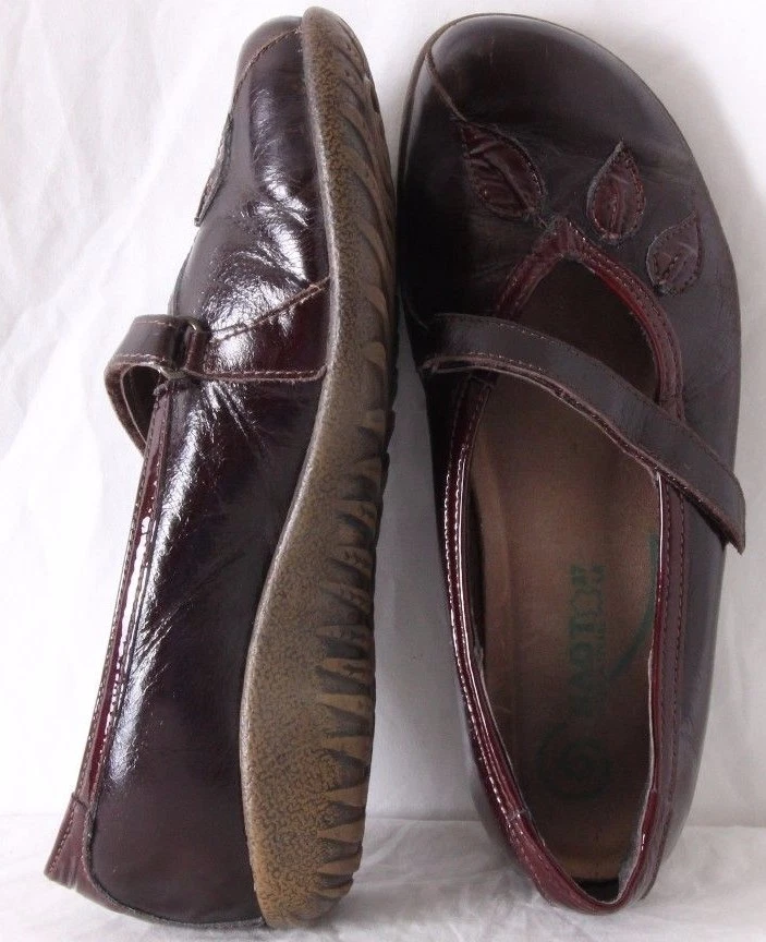 Zapatos Mary Jane Naot Nau Mai charol ajustables borgoña UE 37 para mujer 6 Foto 2 de 4