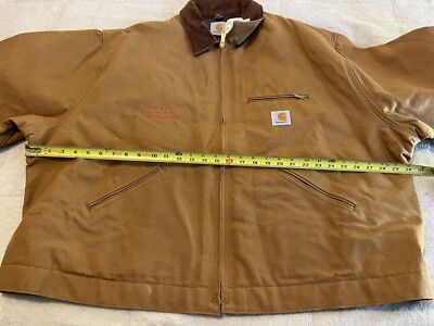 Carhartt 6BLJ Union Blanket Lined Detroit Jacket Size 58 XXL USA