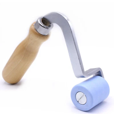 Profi Andrückrolle 40mm Teflon abgewinkelt Andrückwalze Andrück Dachdecker Neu - Bild 1 von 4