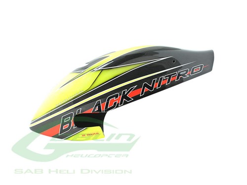 Canomod Airbrush Canopy Yellow Carbon - Goblin Black Nitro : H0700-S - Picture 4 of 5